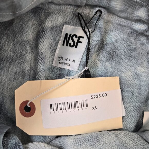 NWT NSF Sayde Slouchy Slim Tie Dye Jogger Sweatpants Size P/XS - Picture 3 of 7